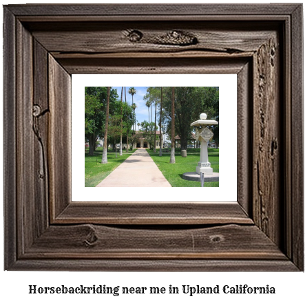 horseback riding near me in Upland, California